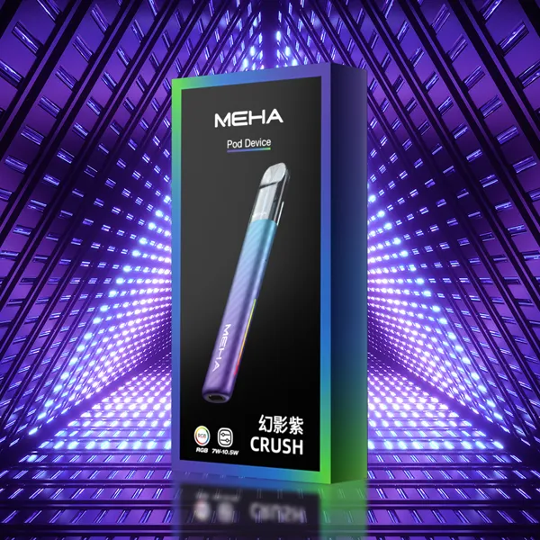 幻影紫|Meha Crush 5代煙桿 三段式功率調節 適配五代菸彈